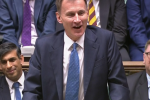 Image of the chancellor speaking in house of commons