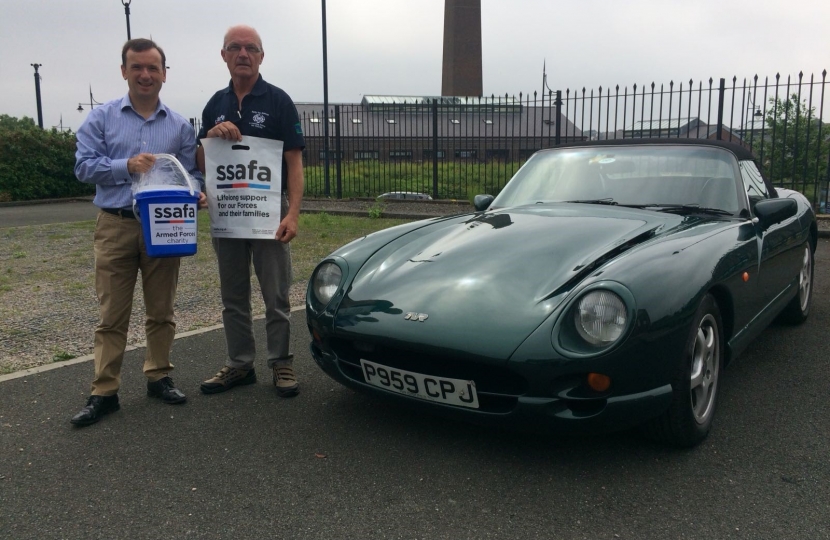 Alun and Steven with the TVR Chimaera