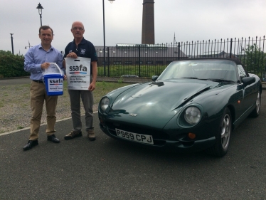 Alun and Steven with the TVR Chimaera