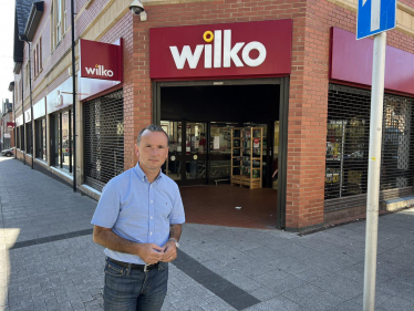 Picture of the Barry Wilko store